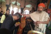 भृगु मंदिर में दर्शन-पूजन कर नए सीएमओ डा. राजेंद्र प्रसाद ने संभाला पद भार